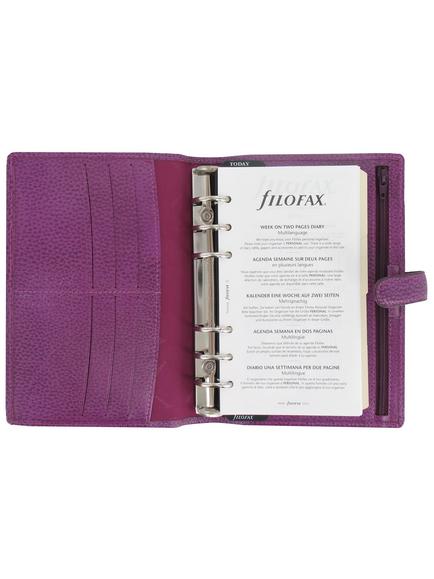 Filofax Finsbury Personal Organiser - view 2, Pink