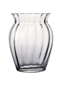 Dartington Crystal Florabundance Tulip Vase, H18.5cm, Clear, Clear