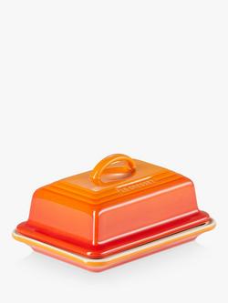 Le Creuset Stoneware Butter Dish - view 2, Volcanic
