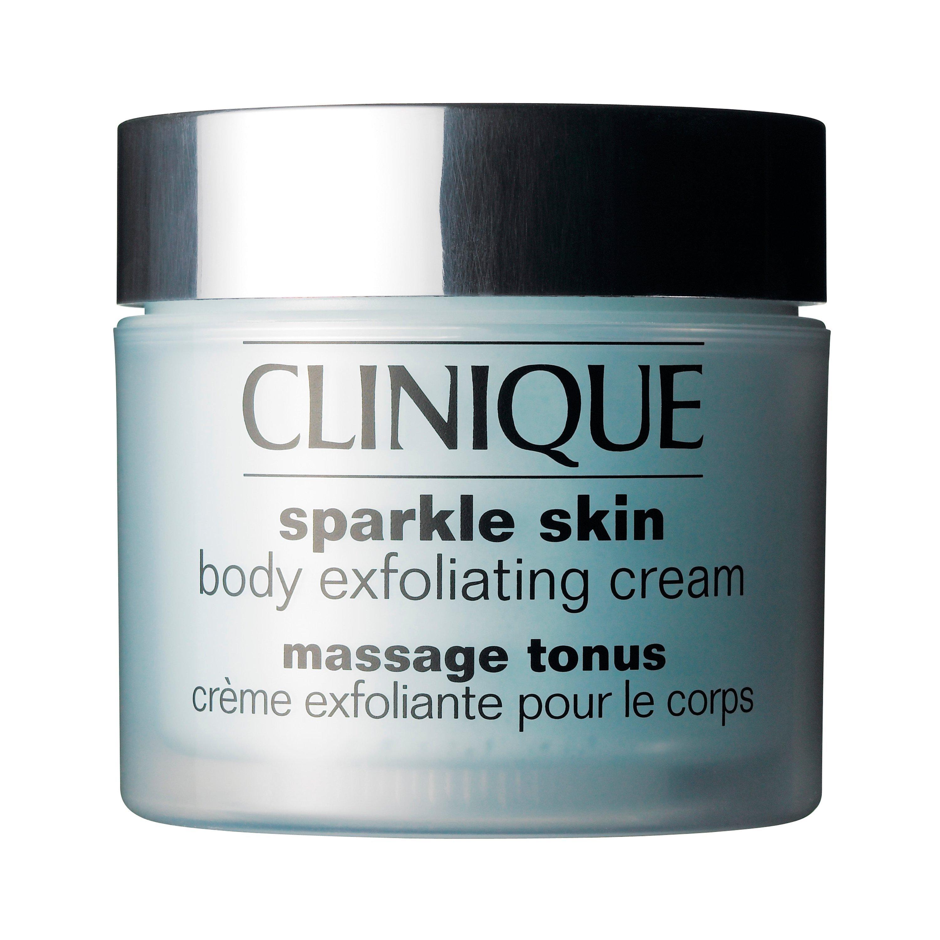 Product image 1 of 1, which shows Clinique Sparkle Skin Body Exfoliating Cream, 250ml