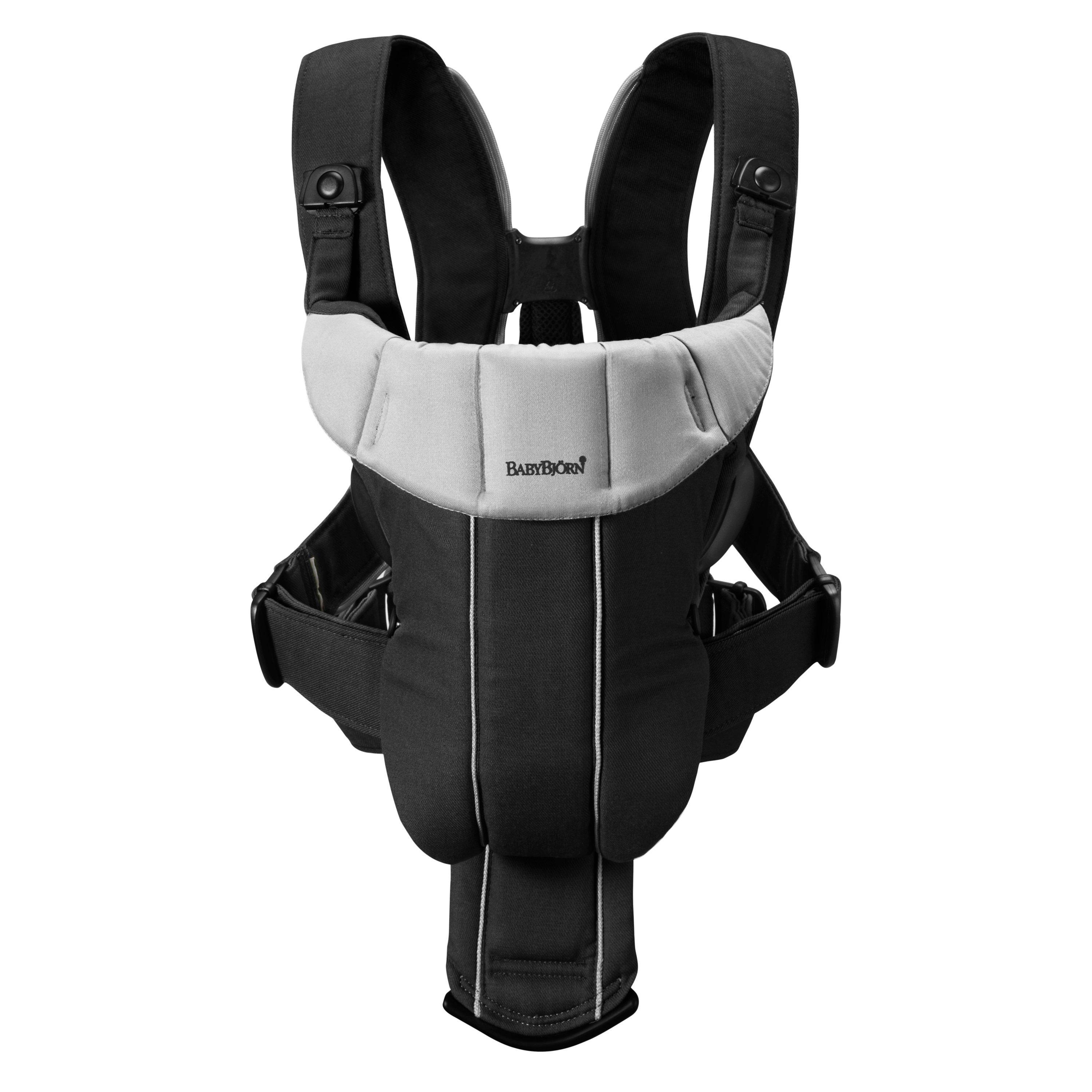 BabyBjorn Baby Carrier Active Black Silver