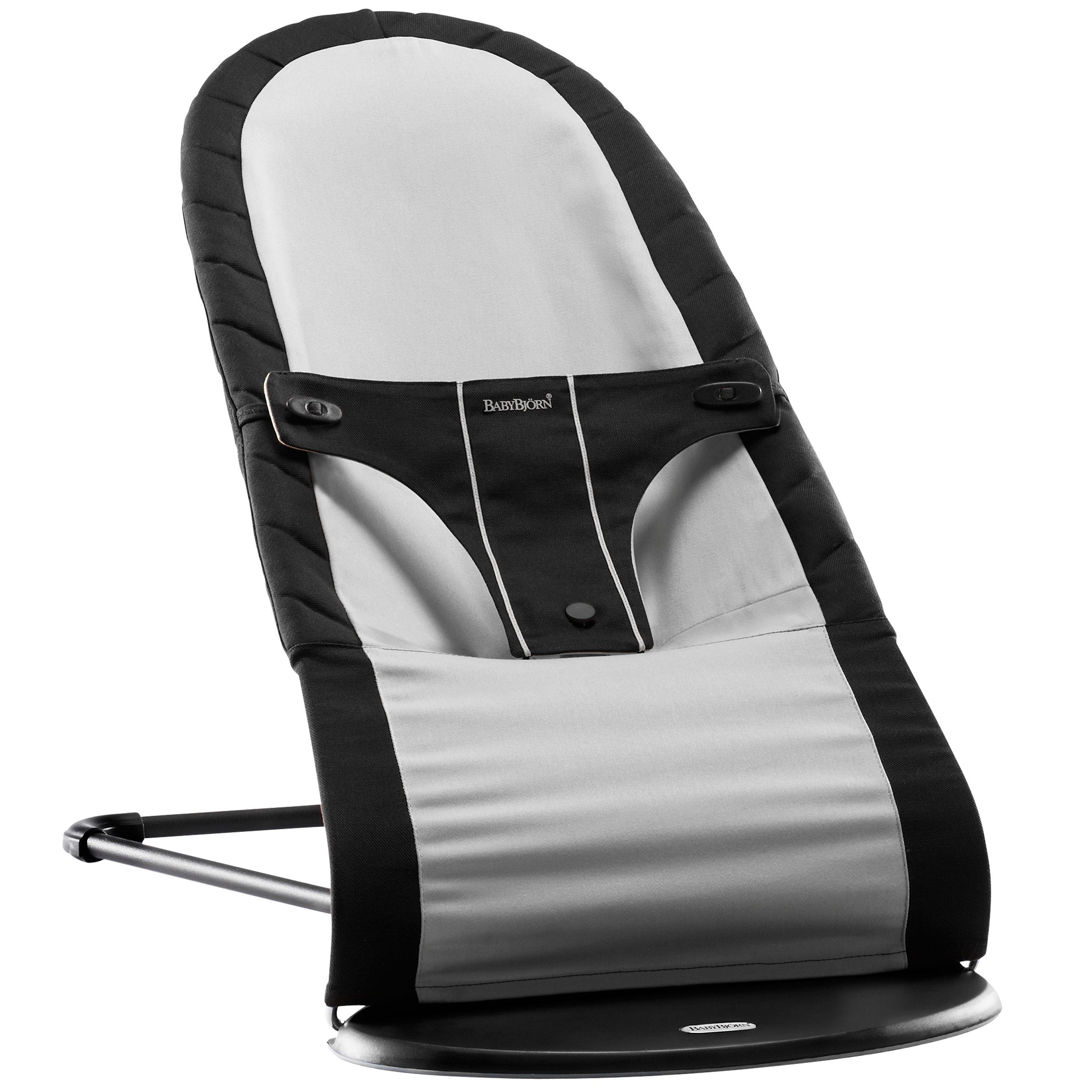 BabyBjorn Babysitter Balance Bouncer Black Silver