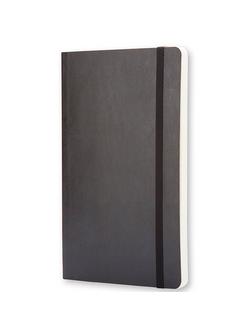 Moleskine Large Soft Cover Ruled Notebook - view 2, Black
