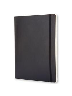 Moleskine Extra Large Soft Cover Ruled Notebook - view 2, Black