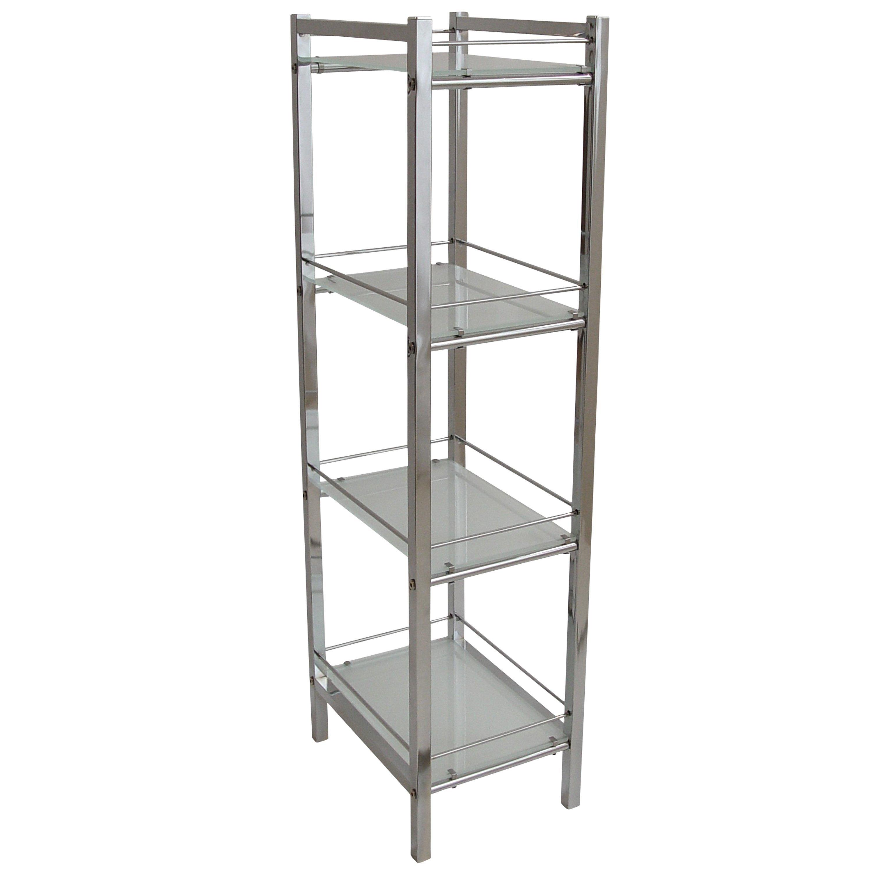 John Lewis & Partners Ice 4 Tier Shelf Unit