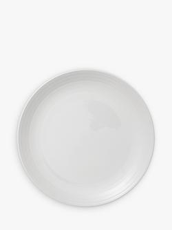John Lewis Luna Fine China Salad Plate, Natural, 21.5cm, Natural