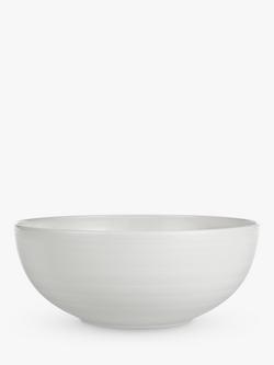 John Lewis Luna Fine China Cereal Bowl, Natural, 14.5cm, Natural