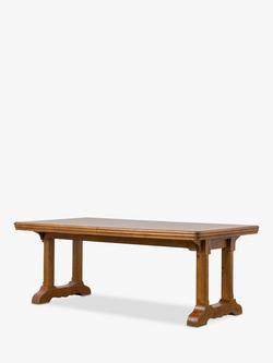 John Lewis Hemingway 6-10 Seater Extending Dining Table, Dark Stain