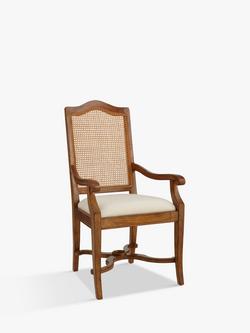 John Lewis Hemingway Cane Carver Chair, Dark Stain