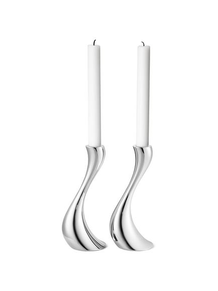 Georg Jensen Cobra Candlestick, Pair, 