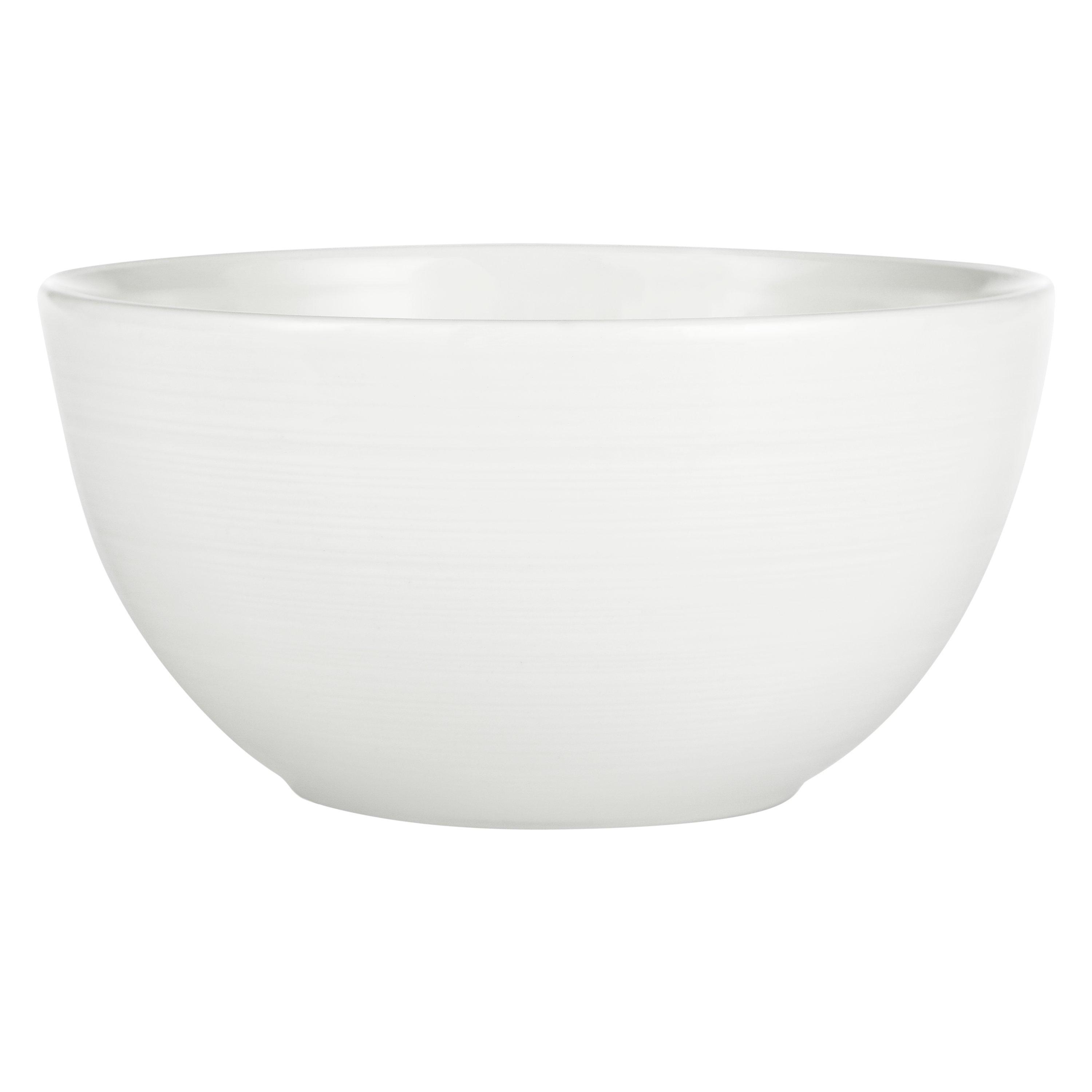 John Lewis Luna Fine China Dessert Bowl 12cm Natural