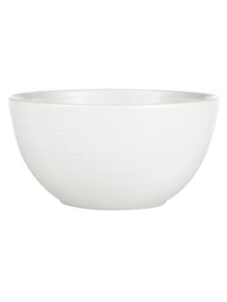 John Lewis Luna Fine China Dessert Bowl, 12cm, Natural, Natural