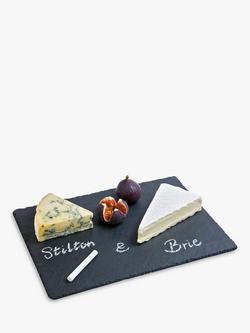 Selbrae House Slate Cheese Board, Black, Black