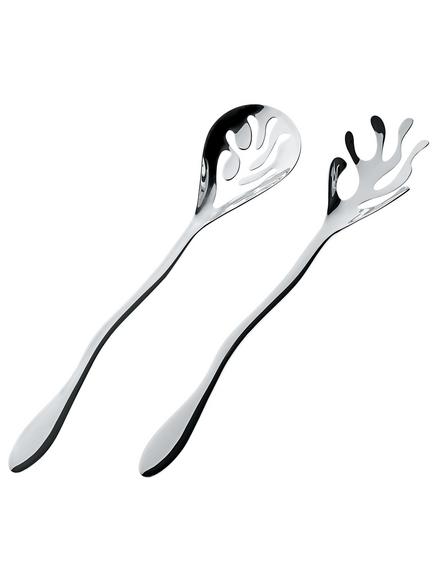 Alessi Mediterraneo Stainless Steel Salad Servers, 