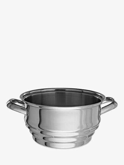 John Lewis Classic Universal Steamer and Lid, 20cm, Silver