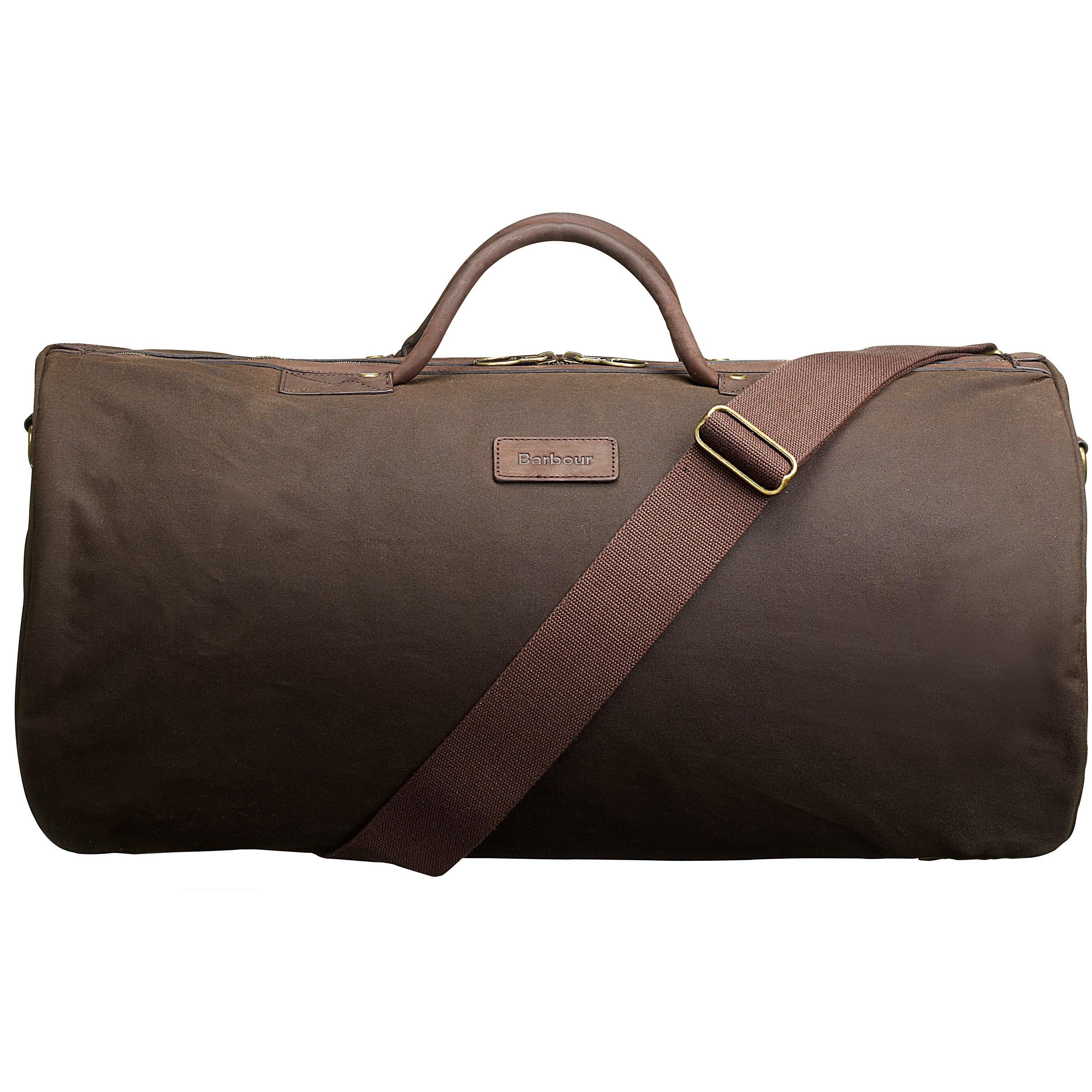 Barbour Wax Cotton Holdall Olive