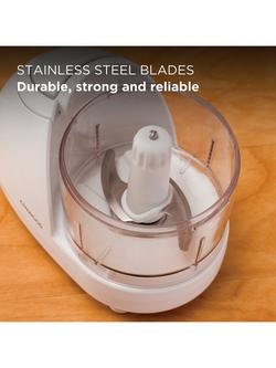 Kenwood CH180 Mini Chopper Food Processor, White - view 2, 