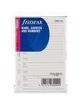 Filofax Contacts, Pocket