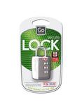 Go Travel TSA Approved Combination Padlock, Assorted Colours