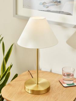 John Lewis Mimi Cone Lampshade, Cream