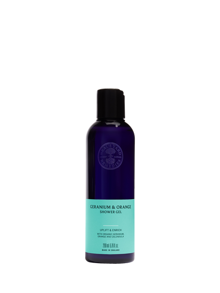 Neal's Yard Remedies Geranium & Orange Shower Gel, 