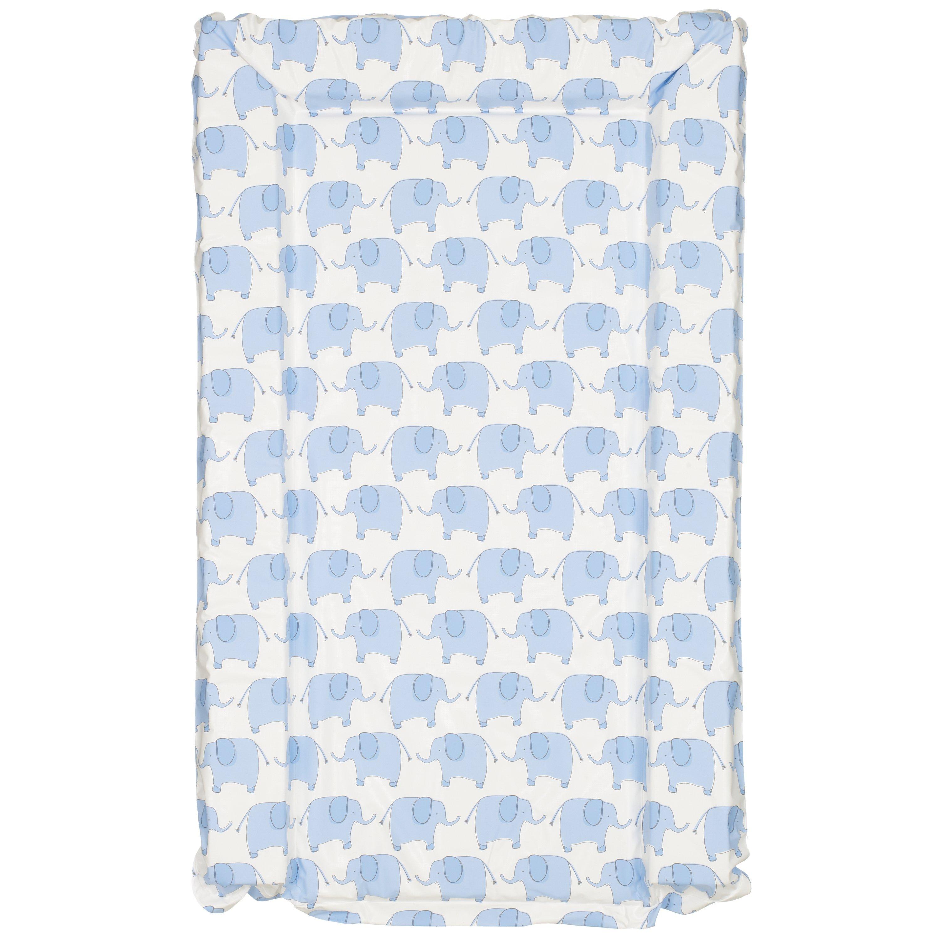 John Lewis Baby Elephant Changing Mat, Blue
