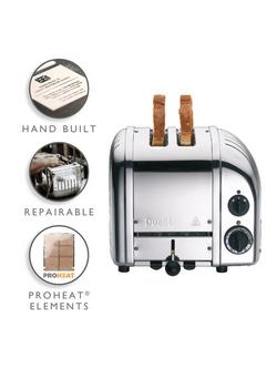 Dualit 2 Slice NewGen Classic Toaster - view 2, Polished