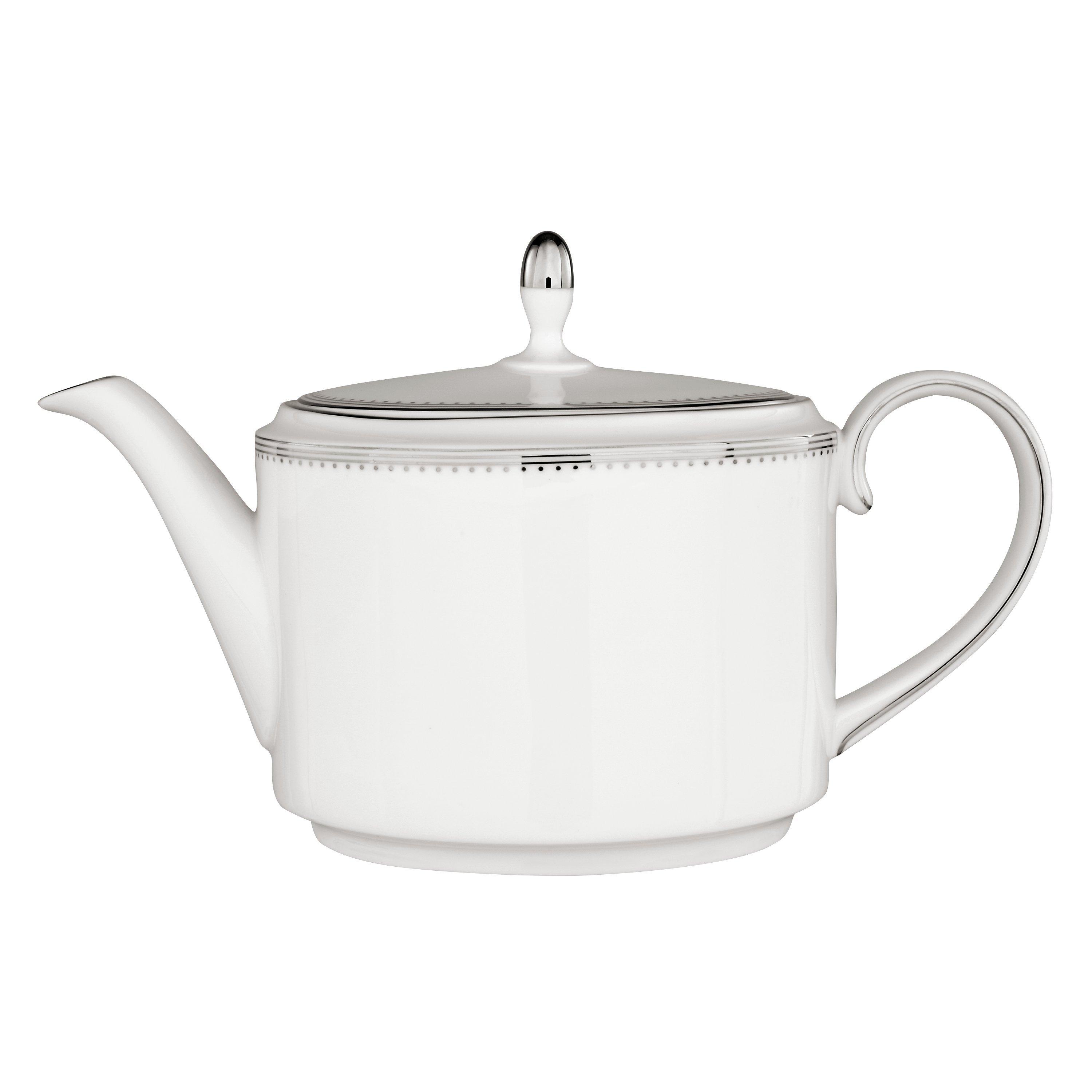 Vera Wang for Wedgwood Grosgrain Teapot, 0.66L