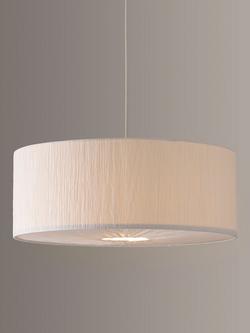 John Lewis Libby Easy-to-Fit Ceiling Shade, Natural, Neutrals