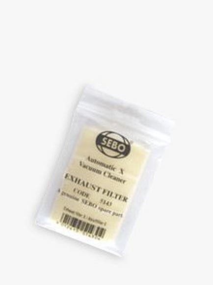 SEBO 5143 X Series Upright Exhaust Filter, 
