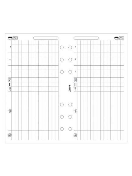 Filofax Personal Inserts, Finances - view 2, 