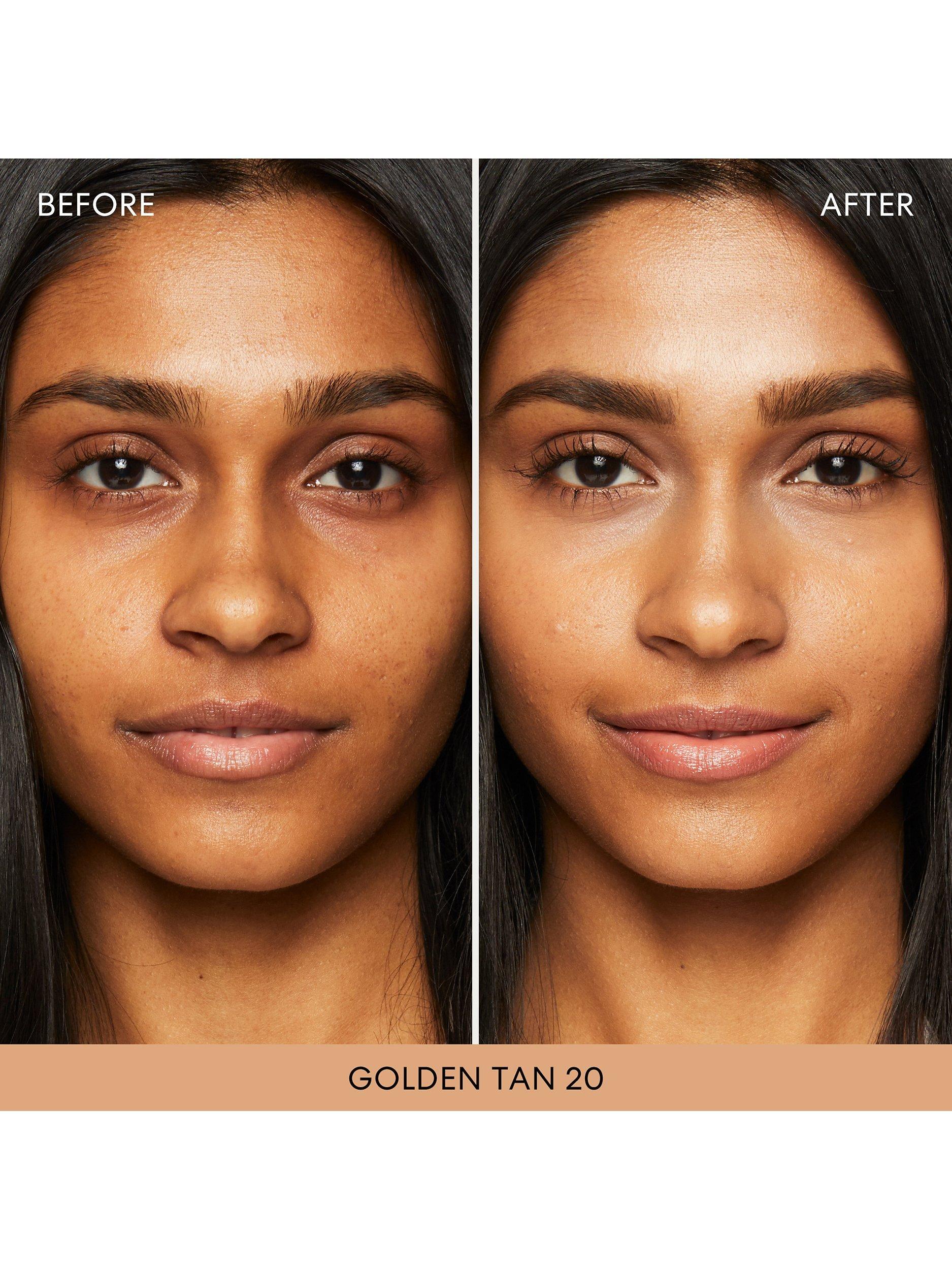Product image 2 of 4, which shows bareMinerals ORIGINAL Loose Powder Foundation SPF 15, Golden Tan 20