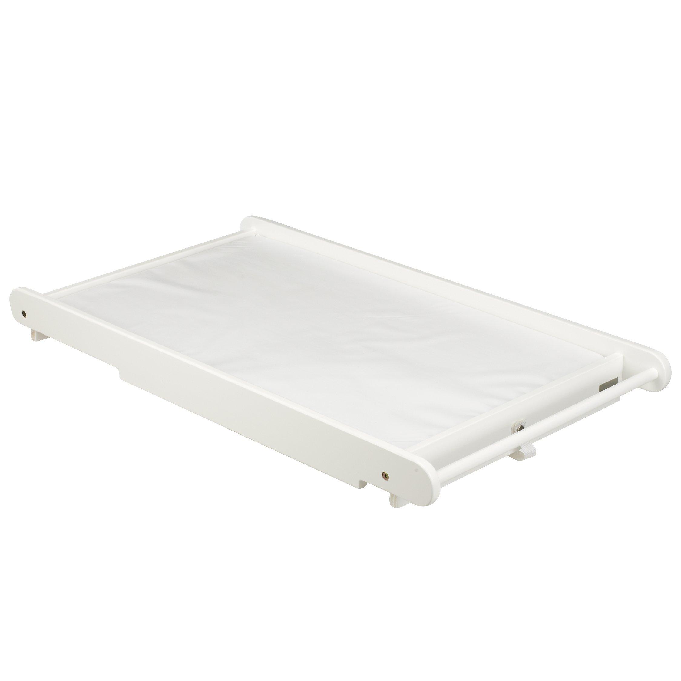 John Lewis Cot Top Changer and Changing Mat White