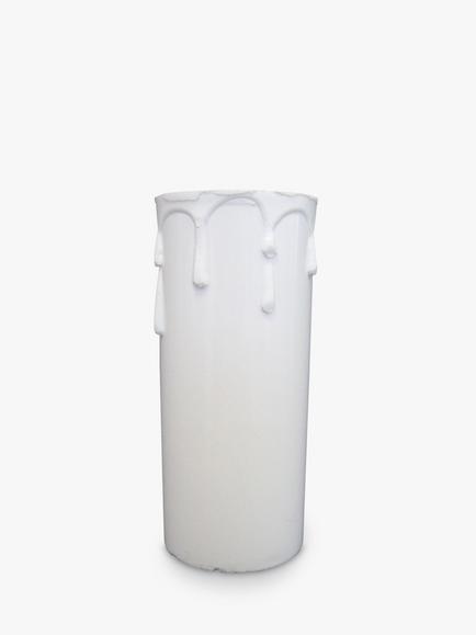 Drip Candle Tube, White