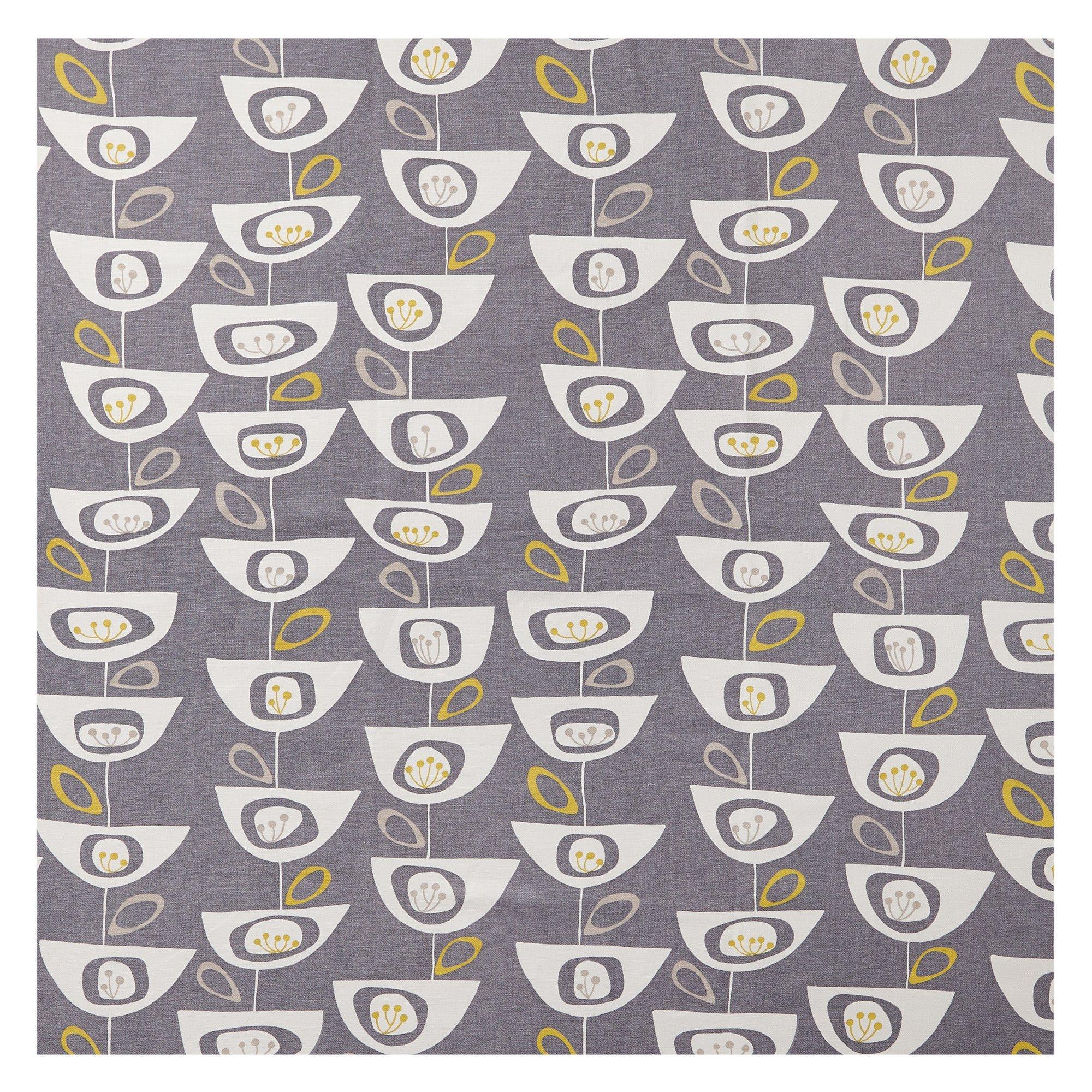 John Lewis & Partners Seedheads Furnishing Fabric, Steel