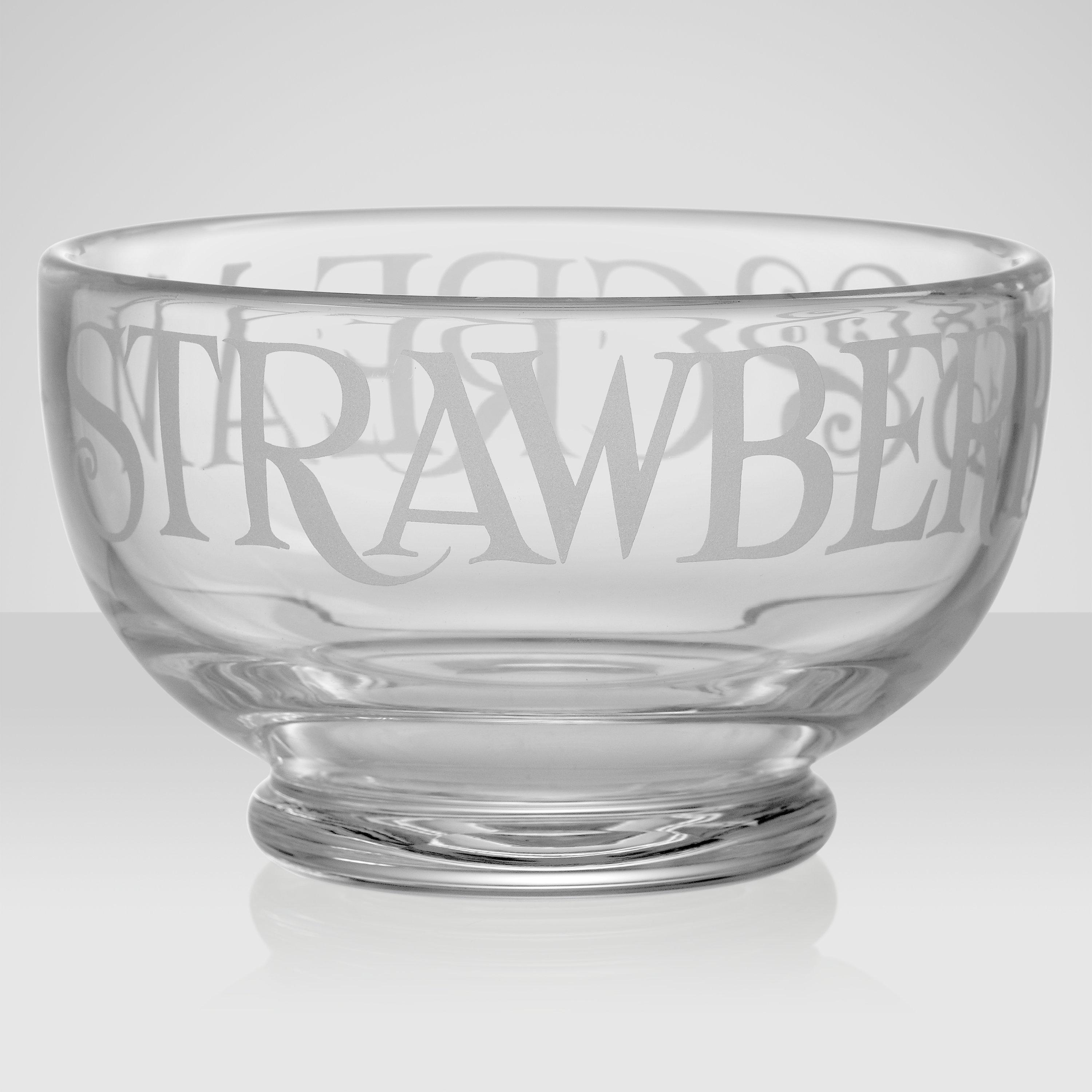 Emma Bridgewater Black Toast Glassware, Dessert Bowl