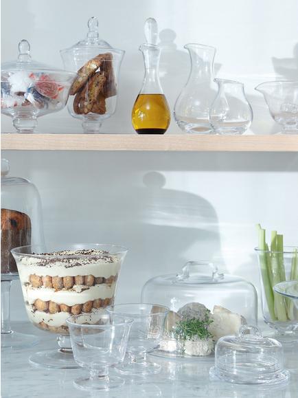 LSA International Serve Glassware, Clear