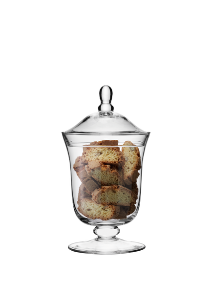 LSA International Serve Glass Bonbon Jar - view 2, Clear