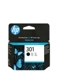 HP 301 Black Original Ink Cartridge, Single, Instant Ink Compatible