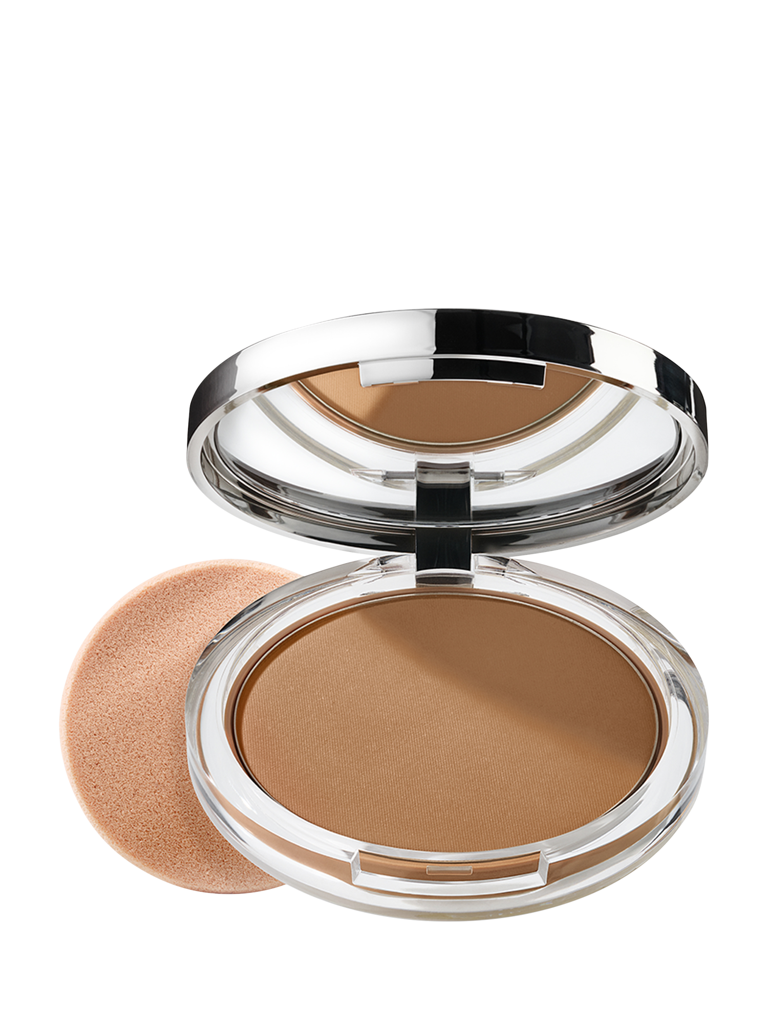 Product image 1 of 1, which shows Clinique Stay-Matte Sheer Pressed Powder Oil-Free, Brandy