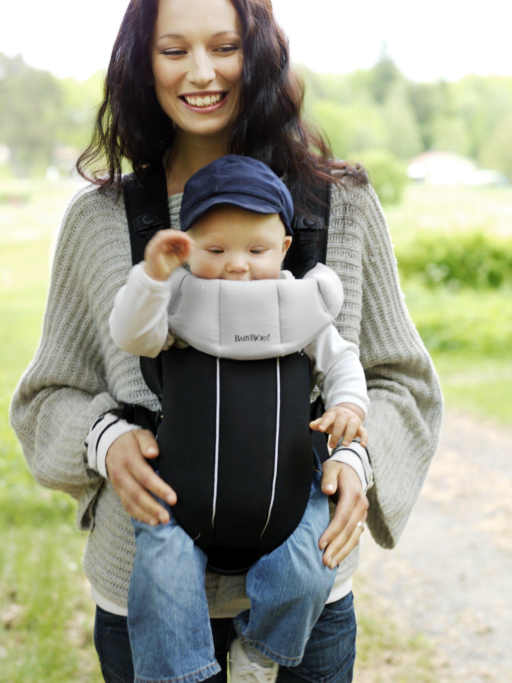 BabyBjorn Baby Carrier Active Black Silver