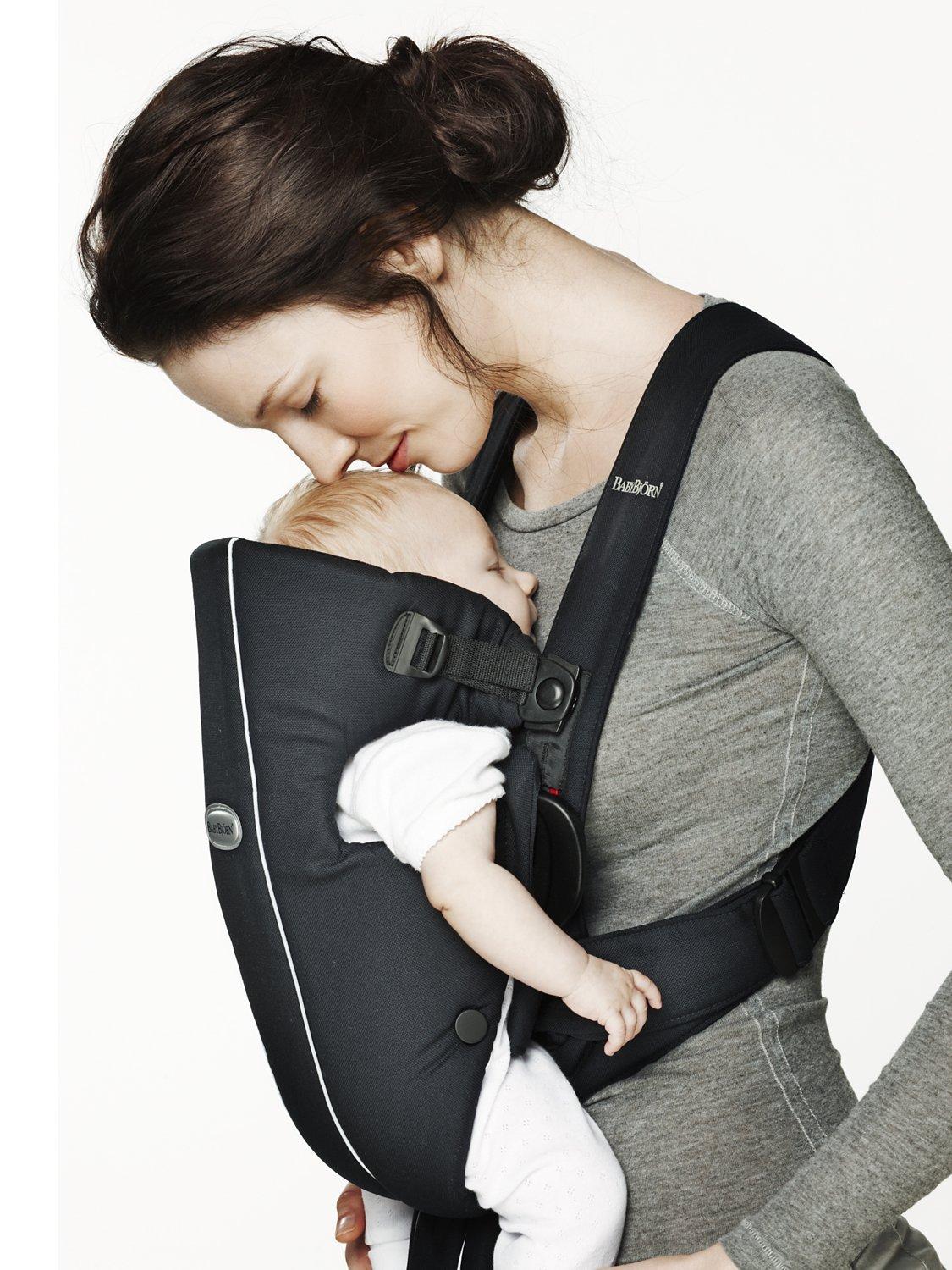 BabyBjorn Original Classic Carrier City Black