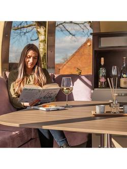 Ornate Garden Deluxe Summer House Garden Pod - view 2, Natural