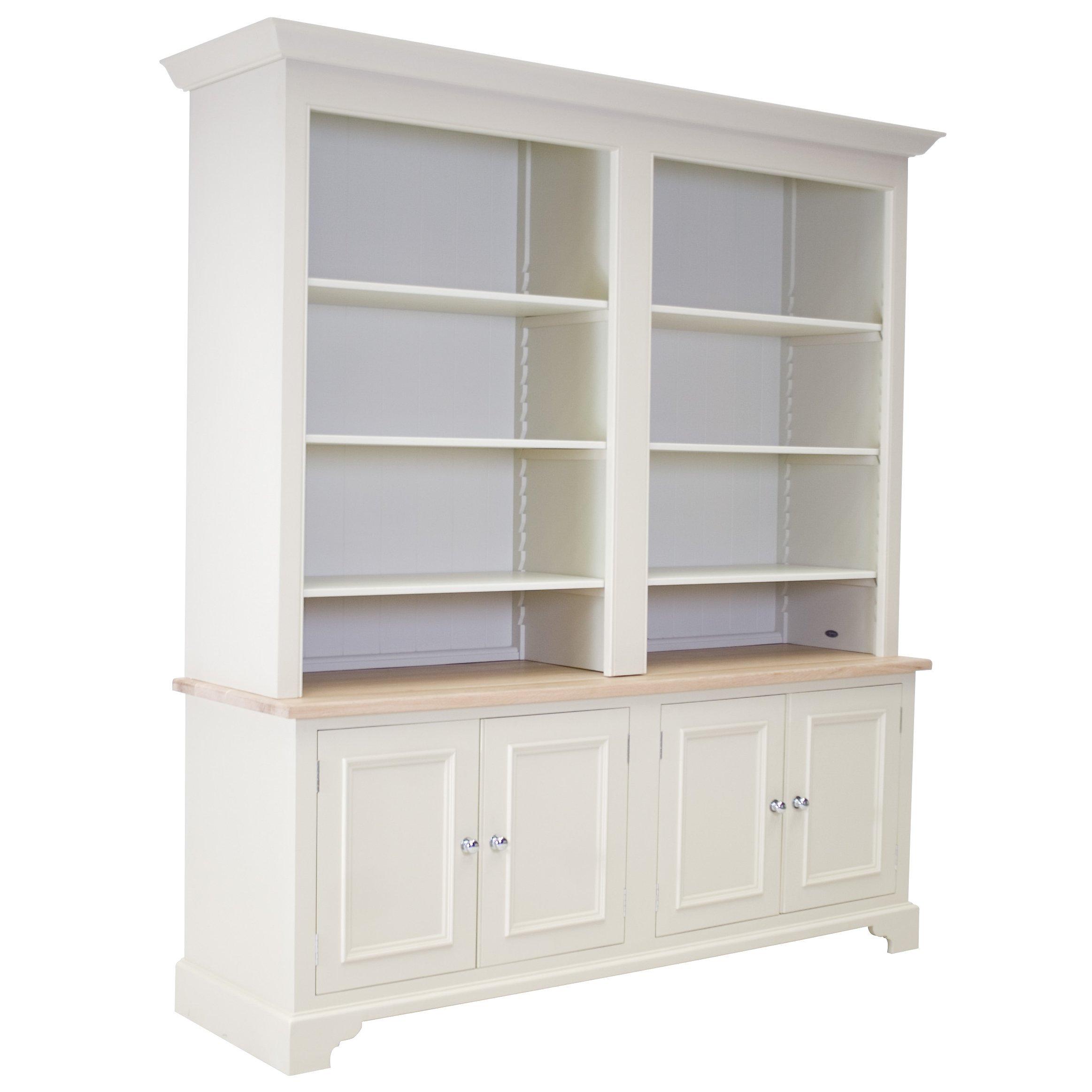 Neptune Chichester 6ft Grand Bookcase Top, Limestone