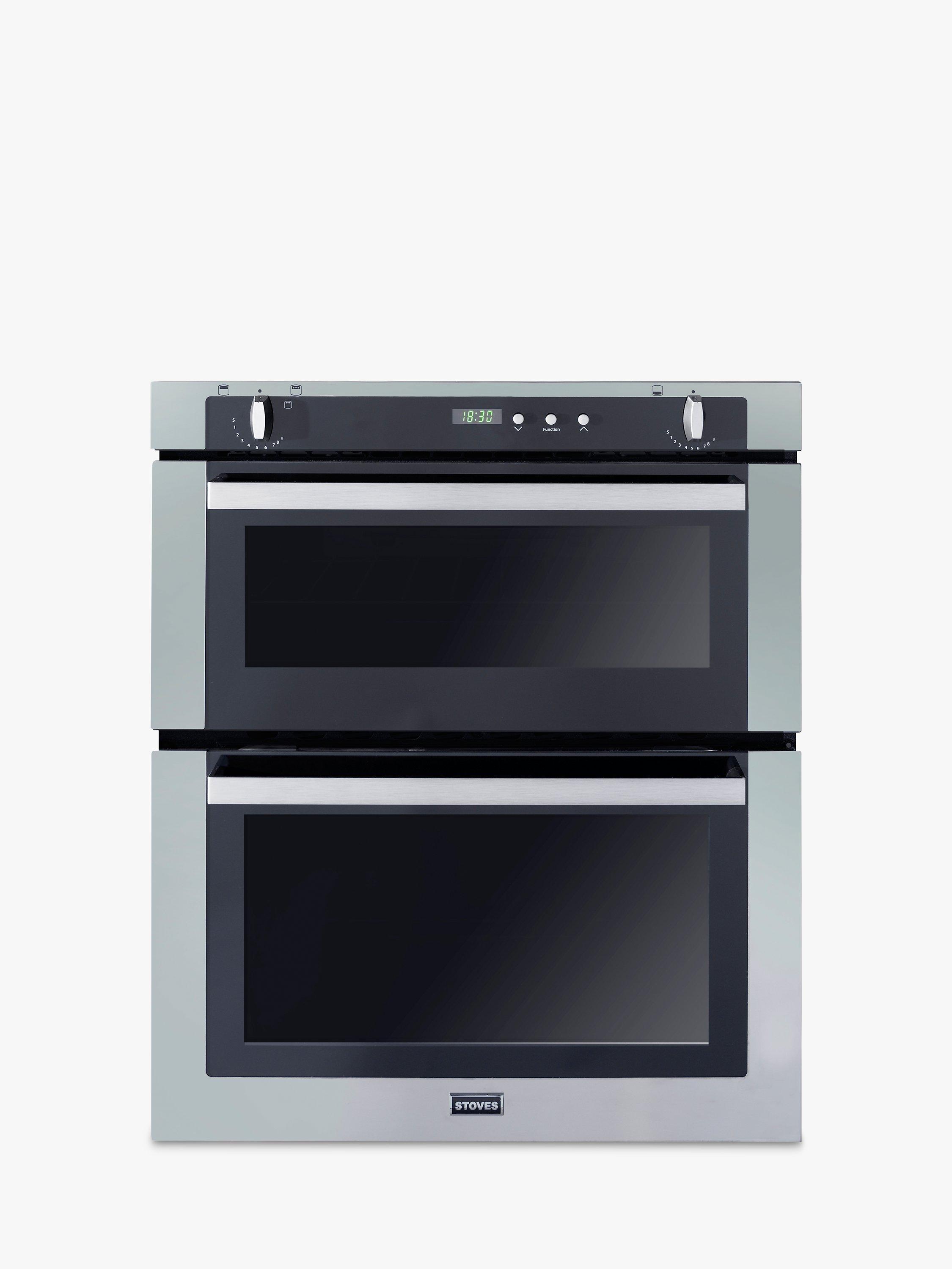 Stoves SGB700PS Double Built-Under Gas Oven, Stainless Steel