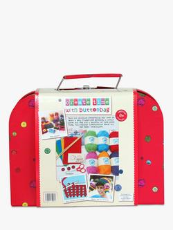 Buttonbag Knitting Kit - view 2, Red