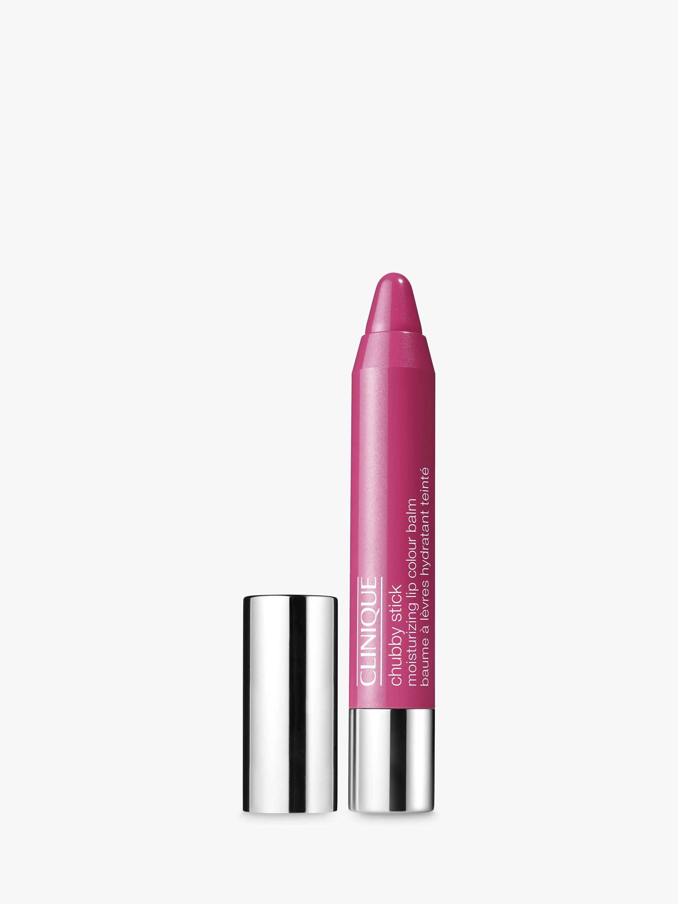 Product image 1 of 3, which shows Clinique Chubby Stick Moisturising Lip Colour Balm, Woppin' Watermelon