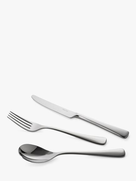 Robert Welch Malvern Bright Stainless Steel Cutlery Set, 44 Piece/6 Place Settings - view 2, Stainless Steel