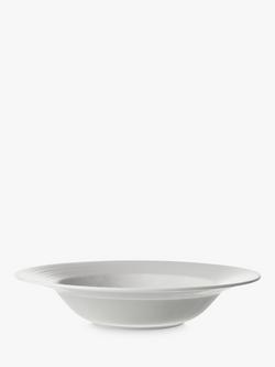 John Lewis Luna Fine China Serve Bowl, Natural, 27cm, Natural