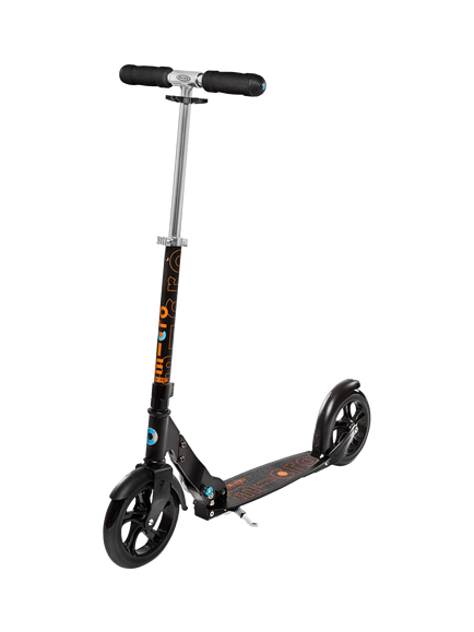 Micro Scooters Classic Large Wheel Scooter, Black